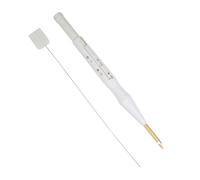 Générique Stylet À Punch Needle | Set À Broderie Réglable Avec Enfileur | Accessoires Main Débutants Adultes | Artisanat pour Tapis Chaussettes Vêtements Oreillers
