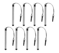 Générique Stylet Précis Portable en Métal pour Smartphone et Tablette Mini Lot de 8 Stylets Télescopiques Tube en Cuivre Fin pour Usage Quotidien