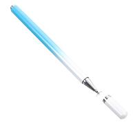 Générique Stylet Tactile Capacitif pour Écran Smartphone et Tablette, Stylet de Sensibilité Haute Précision, Finition Métal Dégradé Blanc Bleu, Usage Dessin et Écriture sur Écrans Tactiles