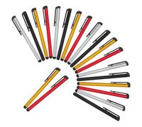 Générique Stylet Tactile en Alliage D'aluminium Caoutchouc, Haute Sensibilité 20 Pièces et Empreintes pour Tablettes et Téléphones