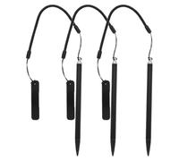 Générique Stylets Résistifs pour Tablettes et Appareils Tactiles, avec Cordon Anti-Perte Lot de 3 avec Grip Confortable en Aluminium et Cuivre, Haute Précision pour Écran Tactile
