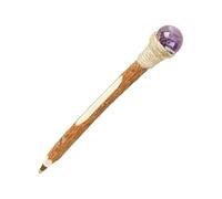 Générique Stylo à bille baguette, outil de papeterie à bille en, d'écriture de 5,91 pouces avec flux d'encre fluide, instrument d'écriture artisanal en, stylo élégant avec un design magiqu