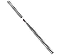 Générique Stylo à ongles gel à ongles collecteur de plumeaux à ongles clou pour le nail art conseil sculpture art des ongles brosses à ongles outils d'art d'ongle tube en aluminium Black