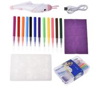 Générique Stylo à peinture électrique | Kit aérographe électrique sans fil | Marqueurs de peinture en aérosol sans fil rechargeables de plus de 3 ans, stylos aquarelle aérographe