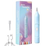 Générique Stylo à Strass, Stylo Électrique Pour Art De Points De Gemmes Rhinestone, Accessoires De Création Manuelle Automatique Pour Maternelle Et Maison