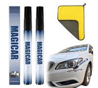 Générique Stylo Anti Rayure, Doux Chemin Stylos Anti-Rayures Recyclable, RéParation InstantanéE De Rayure Et Peinture, Compatible Toutes Couleurs De Voiture (2)