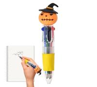 Générique Stylo Bille Multicolore | Stylos Multicolores à Thème Halloween pour - Fournitures de Bureau à Écriture Fluide pour Cours et Loisirs