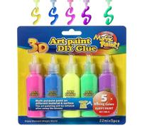 Générique Stylo Bulles 3D Kit 5 Marqueurs Dessin Artisanat Coloriage