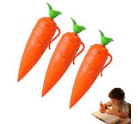 Générique Stylo Carotte,Stylo Enregistreur,Stylo à Bille Avec 60 Secondes Fonction Audio,Pour L'écriture Et Les Vocaux,Pour étudiants Et Enseignants (3PCS)