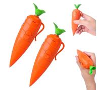 Générique Stylo Carotte, Stylo Enregistreur Vocal Mignon 60 Secondes pour Enfants Stylo à Bille à Écriture Lisse Fournitures Scolaires Amusantes Enregistrement Créatif pour Étudiants Enseignants (2)