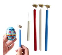 Générique Stylo de Peinture à Lignes Fines - Kit de décoration d'œufs de Pâques, stylos à pour l'art des coquilles d'œufs de Pâques, Outils Pysanky de décoration de, écrivain Fluide de