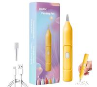 Générique Stylo De Peinture Rhinestone | Stylo Électrique Pour Art De Points De Gemmes Rhinestone - Outil Portable De Création D'artisanat Par Adsorption Vaccum Pour Adultes Et