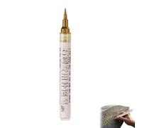 Générique Stylo Peinture Gravure - Marqueur Monument 6 Pouces | Stylo Doré Pierre Tombale | Retouche Précise Granite Marbre Pierre Calcaire Mémorial Cimetière