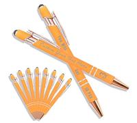 Générique Stylo Personnalisé avec Prenom Stylos à Bille Rétractables Stylet Gravé au Laser Personnalisé Stylo Bille Cadeau Personnalisé pour Mariage Homme Femme Collegue #047