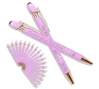 Générique Stylo Personnalisé avec Prenom Stylos à Bille Rétractables Stylet Gravé au Laser Personnalisé Stylo Bille Cadeau Personnalisé pour Mariage Homme Femme Collegue #048