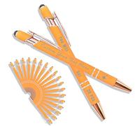 Générique Stylo Personnalisé avec Prenom Stylos à Bille Rétractables Stylet Gravé au Laser Personnalisé Stylo Bille Cadeau Personnalisé pour Mariage Homme Femme Collegue #053