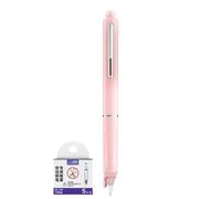 Générique Stylo plume Click - Stylos plume pointe fine 0,38 mm, outil de cartouches d'encre rechargeables pour étudiants de bureau et, instrument d'écriture de croquis en acier inoxydable