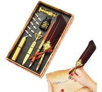 Générique Stylo plume et ensemble d'encre | Ensemble d'encre pour stylo plume Ensemble de stylos de calligraphie | pour stylo de calligraphie avec pointes de rechange, encre, bâtons de sc