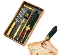 Générique Stylo plume et ensemble d'encre | Kit stylo plume calligraphie vintage | L'ensemble d'encre pour stylo comprend un, de l'encre, des pointes de rechange, un outil enveloppe, cadeau