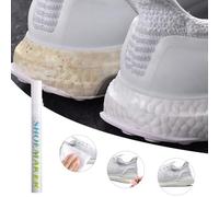 Générique Stylo Retouche Chaussure - Marqueur De Peinture Pour Cuir De Baskets, Rénovateur Blanc Pour Sneakers, Nettoyant Détachant Pour Bottes | Restaurateur Pour Bords De Chaussures Sport