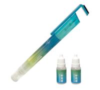 Générique Stylo Spray De Confidentialité - 2 en 1 à séchage rapide portable - Correcteur liquide blanc | Pour Adresses Livraison Documents Étiquettes Reçus Confidentiels