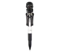 Générique Stylo squelette d'Halloween, stylo d'Halloween avec lumière, Stylo Squelette de boxe drôle avec lumière LED, Stylos à bille pour adultes et, poignée ergonomique pour chambre à coucher, sa