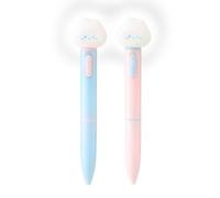 Générique Stylos à bille pour | 2 Pièces de papeterie lumineuses d'étudiants | Stylos Twist à Encre Gel | pour artistes, enseignants, école, home office, scrapbookeurs, journaling, dessin et classe