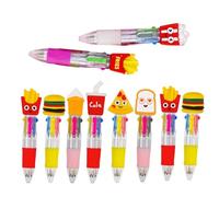 Générique Stylos À Encre Gel - Stylos Gel À Écriture Fluide Multi-Couleurs | 10 Pièces Fournitures Scolaires Ergonomiques Pour Écoliers Garçons Filles 5 À 10 Ans