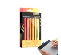 Générique Stylos de couleur à pointe fine - Écriture Fluide 0,7 mm 6 Couleurs Lavables - Stylos de Coloriage Acrylique | pour étudiants enseignants écriture peinture à l'eau bande dessinée