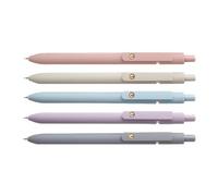 Générique Stylos Gel 5 outils d'écriture fluide | Stylos Encre Noire Pour journaling, notes, école, université, bureau, affaires, maison, , hommes, femmes, étudiants Morandi