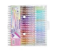 Générique Stylos Gel Effaçables - 36 Couleurs Pointe Fine Stylos Effaçables | Fournitures d'Écriture et Accessoires d'Étude pour Dessin Marquage Colorisation Salle de Classe Prise de Notes Journal