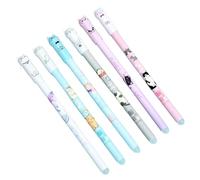 Générique Stylos Gel Effaçables - Stylos d'Écriture pour Étudiants,Outils d'Écriture Motif Chat 0.5mm pour Étudiants Écoliers Journalistes Organisateurs
