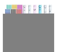 Générique Stylos Gel Effaçables | Stylos Pour Prise De Notes | Fournitures de Bureau à Motif Chat 0.5mm pour Organisateurs d'Événements Journalistes Bureau Réunion Journalisation Garçons Filles