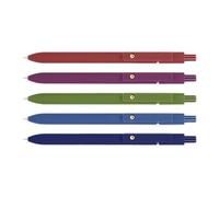 Générique Stylos gel Pointe Fine Outil Écriture Fluide | Stylos Encre Noire Pour Le Journaling, La Prise De Notes, Les Femmes Et Couleur rétro