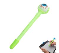 Générique Stylos Halloween Effrayants - Marqueurs Avec Design D'Œil | Stylos Dessin Animé Lumineux dans l'Obscurité - Pour La Salle De Classe, L'École, La Maison, L'Art, Le Dessin, Le