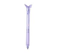 Générique Stylos Papillon Papeterie à pression avec ailes mobiles | Stylo signature d'affaires Pour Cadres Managers Comptables Enseignants Journalistes Bureau Violet