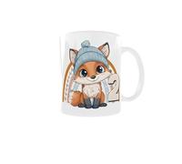 Générique SUBCREAMUG - Mug Anniversaire Enfant - Petit Renard 2 Ans - Édition Forêt Enchantée