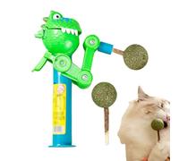 Générique Sucette Robot À L’ À Chat - Jouet De Dentition pour Chatons | Bâtonnets À Mâcher Dentaires pour Chats | JouetRobot Poisson | Jouet D’Alimentation & Divertissement Chiens & Petits Animaux