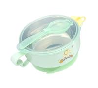 Générique Suction Cup Bowls, Water Filled, 400ml Capacity, Portable Children Tableware, Easy Grip Handle, Non-Slip Base, Cute Design, Feeding, Home Use, Spill Proof, Dishwasher Safe