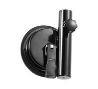 Générique Suction Cup Flag Holder, Flagpole Stand to Truck, No Drilling Mounting Bracket, Heavy Duty Suction for Auto Enthusiasts, Parade Participants, Patriotic Events, Color Black