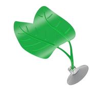 Générique Suction Cup Frog Perch, 11cm, Realistic Green ABS Habitat Feature, Floating Look Resting Spot, Aquatic Decor for Turtles, Toads, Vivarium Displays