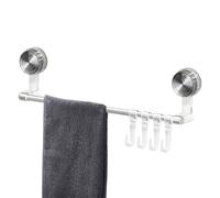 Générique Suction Cup Towel Rack - Towel Rack For Bathroom | Wall Mounted Towels Racks | Shower Toweel Racks | Hand Towels Holder | Bathroom Accessories | Bath Wall Shelf Racck