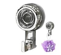 Générique Suction Hooks - Heavy Duty No Drill Strong Reusable, 10cm Removable Gear, Universal Bathtub Kitchen Window Hardware, 100g PET PC TPU ABS Body | Storage Aid For Tiles & Mirrors