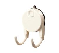 Générique Suction Hooks - Powerful Push And Lock Vacuum Multi-Purpose Suction Hanger, Clear Sticky Hook For Hanging Extra Strong | For Home Kitchen Bathroom Shower Glass Door Mirror Tile Towel Robe