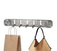Générique Suction Hooks, Towel Holders, 15.75x2.17x2.36 Inches, Multi Purpose Use No Drill 360 Rotating Strong Suction, Cup Hangers for Loofah, Rob, Bag, Clothes, Bathroom, Kitchen, Glass and Tile