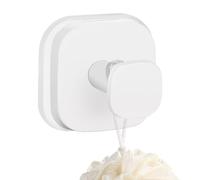 Générique Suction Shower Hooks, Strong Vacuum Bathroom Holders, Foldable Glass Window Door Hanger, Robe and Towel Hook, Ideal for Tiles, Metal, Kitchen, Marble, and Smooth Surfaces