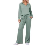 Générique Suits Femme Jogging Noir Sportswear Ensemble Pantalon Et Haut Sport Chic Vêtements Grande Taille Ete Tenue Hiver Yoga Pants Survêtement Gris Laine Ensembles D'interieur