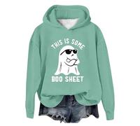 Générique Summer Clothes for Womens Halloween Sweatshirts Women Top Hoodie Zip Up Long Sleeve Pullover Hoodies Tops Grey Essential 2025 Fall Fashion Outfits Winter Zipper Sweatshirt