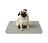 Générique Summer Ice Silk Pet Cooling Mat for Dogs & Cats - Pressure-Activated Self-Cooling Dog Bed | Machine Washable Waterproof Pet Sleeping Mat Cats in Kennels Or Cages, Arctic Blue & Soft Mint