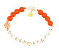 Générique Summers Apero Party Bracelets Citrus Junos Perles en or blanc réglable avec carte réglable en résine et alliage